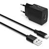 Superer Caricatore USB C 10W Compatibile con JBL Flip 7 6 5, Charge 5 4 | Flip-5-Eco-Edition, Pulse-4-5 Altoparlanti Bluetooth Alimentatore Caricabatterie