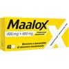 OPELLA HEALTHCARE ITALY Srl Maalox 400 mg + 400 mg | Farmaco Antiacido | 40 Compresse