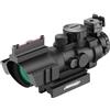 Aomekie Mirino Red Dot 4 x 32 Rosso/Verde/Blu Compatto Scope con 20MM/22MM Picatinny Rail