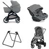 Inglesina System Quattro Inglesina Aptica con Darwin Recline Evo 2026 Crystal Grey
