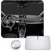 CDEFG [Aggiornamento] CDEFG Compatibile con Audi Q2 2016-2025 2026 Parasole Coperture Parabrezza Ombrellone Anteriore Parabrezza Auto Parasole Accessori