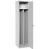 Simon Rack Armadietto Spogliatoio Metallico, 1800 x 400 x 500 mm, 2 ante, con serratura e 2 chiavi, grigio - Simonlocker