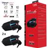 UCLEAR® Motion 6 Kit doppio Auricolare interfono Bluetooth 5.0 e MESH