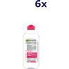 Garnier Skinactive Face 3600541977310, donna, 400 ml, pelle secca, pelle sensibile, detergente, idratante, ammorbidente, 6 pezzi, flacone