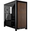 Corsair FRAME 4000D Wood RS Edizione Nero/Noce con 4 ventole da 120 mm