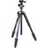 Manfrotto Element MII in Alluminio, Treppiede Fotocamera con Testa a Sfera, Borsa Inclusa, per Reflex, Mirrorless, Compatte - Ideale per Viaggi, Vlogging e Content Creation - Blu