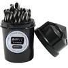 Champion - Utensile da taglio Brute Platinum Twister-XL5, 29 pezzi 1/16-1/2 x 64ths HSS Jobber punta da trapano a 135 gradi, indice resistente all'acqua Made in USA (Fоur Расk)