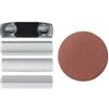 kwb Blocco di levigatura manuale per 125 mm incl. vari accessori per profili e un disco abrasivo (K150). Accessori per profili e una mola (K150)