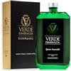 V E VERDE ESMERALDA Verde Esmeralda Green Emerald Olio Extravergine di Oliva Picual 500 ml | Olio spagnolo di Jaén a raccolta precoce ed estratto a freddo, fruttato intenso a erba e pomodoro, in confezione regalo