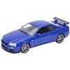 Kyosho (Kyosho) Modellino auto Kyosho WELLY 1/24 Nissan Skyline GT-R R34 MT blu pressofuso