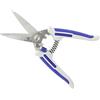 MichaelPro MP010027 - Cesoie multiuso in acciaio inox da 20,3 cm, finemente seghettate e resistenti, taglia fili, intaglio per cavi elettrici e cavi morbidi, con blocco di sicurezza e manico