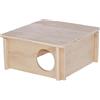 Kerbl Pet Casetta per Criceto Naturale, 20 x 20 x 10 cm