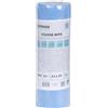 DONAU HOME Panno con 70% viscosa/salviette domestiche/panni per la pulizia dei mobili/resistente/assorbente/morbido/senza aloni, senza lubrificazione/rotolo/23 x 39 cm/25 fogli/blu