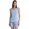 Noidinotte; more than pyjamas Noidinotte - Pigiama Donna in Cotone Leggero Estivo Top Spalla Larga e Pantalone Corto Articolo Little Flower - S Rosa