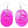 Miniblings orecchini di perle orecchini Miniblings ciondola conchiglia rosa boho hippy