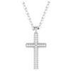 Swarovski Collier Cross pavé