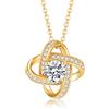 Jrêveinfini Collana Donna Oro Argento 925 Mamma Lunga Amicizia Maestra Mamma e Figlia, Pendente Anallergici Nichel Free Senza Gioielli Regalo Donna Compleanno San Valentino Anniversario Natale