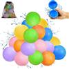 Smasiagon Palloncini D'acqua Riutilizzabili, 18 Pezzi Bombe Acqua Magnetiche Ricaricabili, Facile da Riempire e Autosigillante per Estivi Piscina Spiaggia Giardino Palloncini Gioco per Bambini e adulti