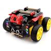 Adeept AWR 4WD Smart Robot Car Kit per Raspberry Pi 5/4B/3B/3B+(scheda non inclusa), Line Tracking, Evitamento ostacoli, servomotore, ricarica USB-C, OpenCV Python DIY Robotics