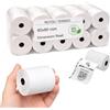 Gicaprice Rotoli Termici 80x80 Omologati - BPA Free - Metraggio Reale GARANTITO - per POS e Registratori di Cassa - Carta Termica Alta Qualità - Marchio Gicaprice (10 Pezzi)