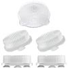 streeHerjjkeA1 Ldirect Ikebana Kenzan - Set di 5 fiori a forma di rana, Supporto Per Fiori Rotondo,strumento rotondo per composizioni floreali in plastica,dei Fiori Pin con 3 Ventose Ikebana Kenzan, Per Fai Da Te.
