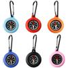 Anlising Moschettoni per Bussola, 6 PCS Mini Bussola con Moschettone, Bussola Portachiavi Moschettoni, Moschettone Bussolas, Multicolore Bussolas, Bussole Tascabile, per Vacanza,Campeggio(Multicolore)