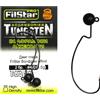 PRO FILSTAR Testine Piombate Tungsteno 2x3,5g - Ami Piombati Offset N4/0