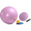 CLUB4BRANDS Set Cuscino Propriocettivo e Palla Fitness 65 cm - Cuscino Equilibrio 33 cm con Pompa - Allenamento Core, Yoga, Pilates ed Esercizi per la Schiena - C4B