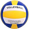 PECOGO Pallone da pallavolo, misura 5, in morbida pelle PU, per interni ed esterni, per allenamento, per principianti, adolescenti, adulti, 8,2