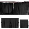 dellyy Set di 3 Tenda Divisoria per Auto, 140 x 80 cm Tende Divisorie Interne per Auto Parasole, Tendine Oscuranti per Auto Protezione Solare, Protezione Privacy, per la Maggior Parte delle Auto