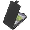 foto-kontor Custodia Compatibile con Doro 8031 Modello Tascabile Stile Flip Cover Nero