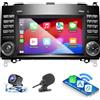 Ankeway Autoradio per Mercedes-Benz Classe A W169 Classe B W245 con CarPlay