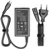 HKY 19V Caricatore USB C Alimentatore PD Fast Charger per DELL Pro 14 16/Plus XPS 13, Framework Laptop 13, DJI Mavic, Goggles, JBL Xtreme, HP Chromebook X360, Samsung Galaxy Book,LG Gram AC Adattatore