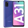 Samsung Galaxy A31 Smartphone, Display 6.4" Full HD e Amoled, 4 Fotocamere Posteriori, 128 GB Espandibili, RAM 4 GB, Batteria 5000 mAh, 4G, Dual Sim, Android 10, 185 g, Versione Italiana, Blu