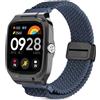 CHANRASI Nylon Cinturino Compatibile con Xiaomi Redmi Watch 4/Xiaomi Mi Band 8 Pro,Regolabile Sport Cinturino Compatibile con Redmi Watch 4,Nero