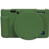 Easy Hood Custodia per Fotocamera per Sony RX100 VII/VI,Verde
