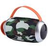 ELLENNE CASSA SPEAKER BLUETOOTH RICARICABILE 10W ALTOPARLANTE WIFI WATERPROOF RADIO TG112 (Verde Militare)