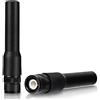 Bingfu Antenna UHF VHF 144/430 Mhz BNC Maschio Doppio Banda Morbida Compatibile con BaoFeng Wouxun Radio Portatile Scanner Polizia Walkie Talkie Radio Bidirezionale, 2 pacchi