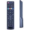 RYQIF Telecomando di ricambio adatto per Telesystem Digital Decoder TS6822 T2HEVC Twin Tuner FACILE/01 FACILE Stealth/01