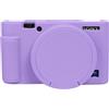 Easy Hood Custodia per Fotocamera per Sony RX100 VII/VI,Viola