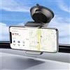 Whipwell Porta cellulare universale per auto - Supporto parabrezza con ventosa per smartphone fino a 7,5
