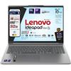 Lenovo, pc portatile Notebook, Ultra5 135H,14 Core, Ram DDR5 16Gb, Display WUXGA 16 IPS FHD+, SSD Pci da 512Gb, Wi-Fi 6, Bt, USB Thunderbolt, WebCam FHD, Tastiera retroilluminata, Pronto all'Uso