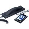 ENJOY-UNIQUE Ricevitore per telefono con microfono da 3,5 mm, stile retrò, per cellulare, tablet, laptop, con pulsante di risposta e comoda chiamata, regalo per genitori