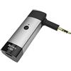 Airfrex Ricevitore adattatore wireless Bluetooth Airfrex con microfono e jack da 2,5 mm per Audio Technica ATH-M50X e ATH-M40X e cuffie ATH-M70X