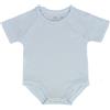 Colpharma J-Bimbi 4Season - Body in cotone biologico per Neonato 0-36 mesi azzurro pastello