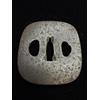 Antica guardia spada giapponese Tsuba Samurai Katana ferro H-0088