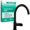 hansgrohe Vernis Blend M35 - Rubinetto da cucina (1 getto), Miscelatore cucina con altezza bocca 210 mm, Rubinetto monocomando con bocca girevole, nero opaco, 71870670