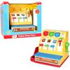 Basic Fun Fisher Price Classics 2073 Cash Register, Educational And Learning Toy, Ideal for Toddler Role Play, Classic Toy with Retro-Style Packaging, Suitable for Boys And Girls Aged 2 Years +