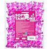LOOVARA Soft Tampons Mini - 40 Pezzi in Pratico Sacchetto - Ultra Morbidi Senza Cordino di Rimozione per Una Libertà Discreta Durante Sport, Nuoto, Sauna e Intimità - Dimensione Compatta
