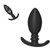 LxPxP Plug anale in silicone con anello e sfera - stimolatore per orgasmi, set per massaggio anale e vaginale, ideale per coppia e uso individuale